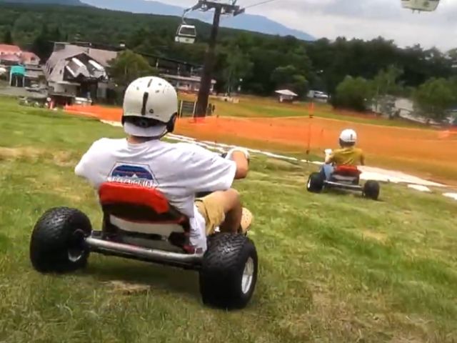 お仕事内容に記載あるマウンテンカートの画像です。