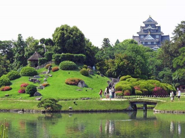 日本三大庭園「後楽園」
