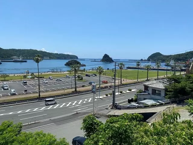目の前は海！！