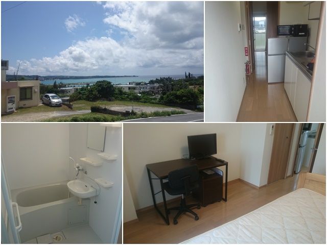 寮は複数ありますが、どこもキレイな１R個室です♪