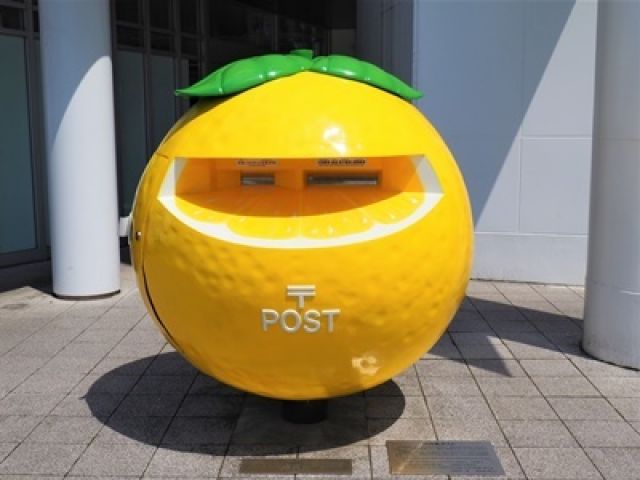 宮崎名産の日向夏がなんとポストに！