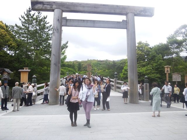 休日は伊勢神宮へ