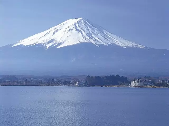 世界遺産の富士山目の前!