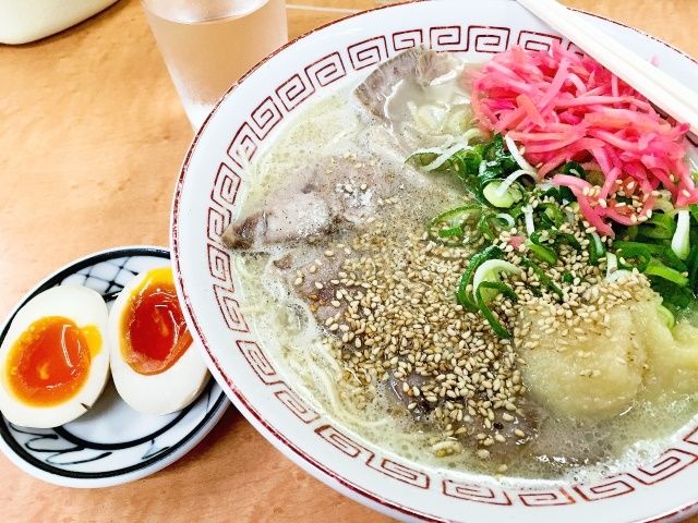 仕事帰りのラーメン最高。