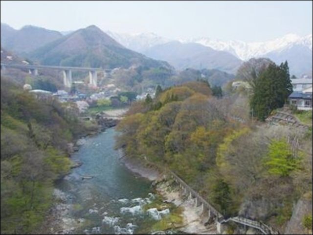 ライン下りでも有名な【水上】