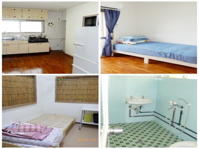 寝室は個室確保！水回り共同になります。一例寮写真