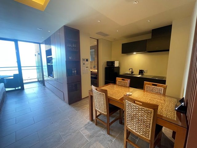 寮はキッチン付きの客室利用になります♪