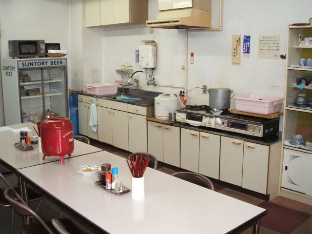従業員専用の休憩所になります！
みんなで譲り合って使用しよう♪