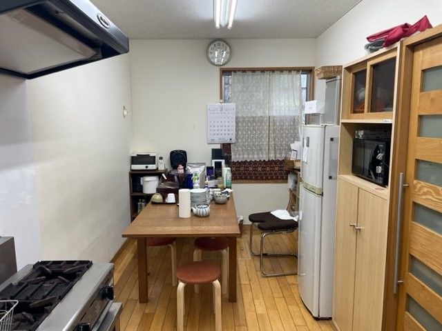 休憩室になります☆
みんなで仲良く賄いを食べよう！