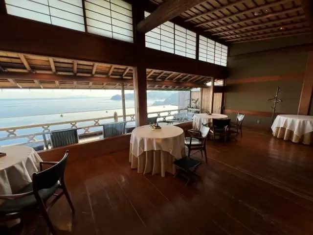 海の見えるレストラン♪