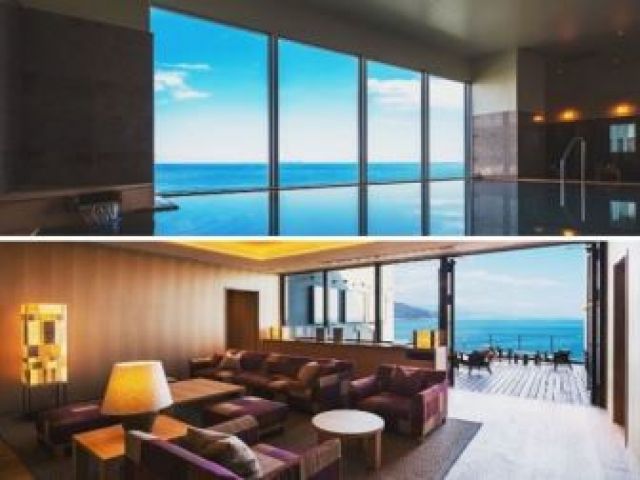 大航海時代の船旅をモチーフにしている施設です。海を一望できます♪