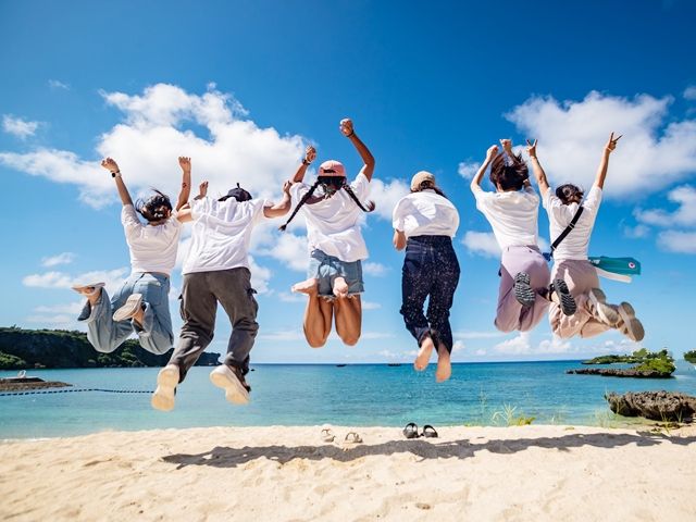 沖縄と言えば、やっぱり海！