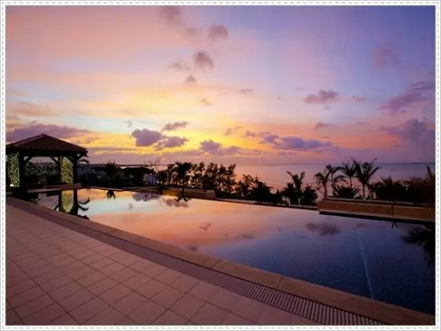 沖縄西海岸・恩納村エリアは、サンセットがとても綺麗に見えます♪