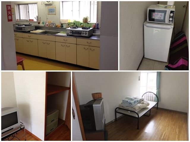 寮は個室。水回り共同です！ルールを守って使用しましょう！