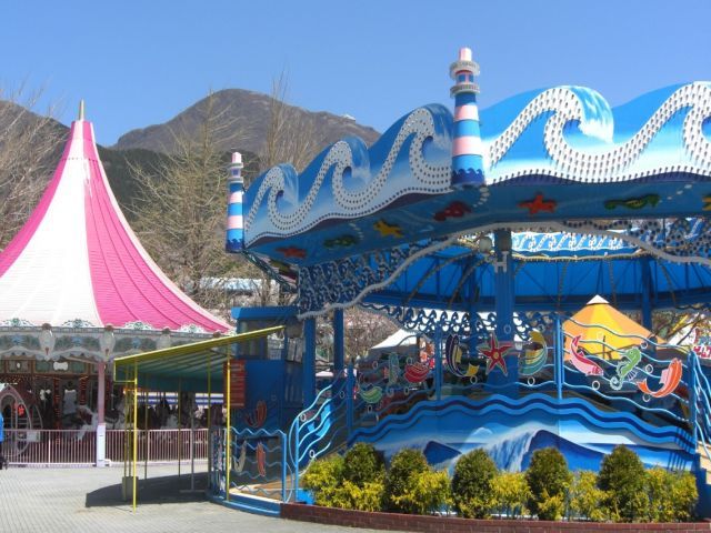 遊園地もあるよ！