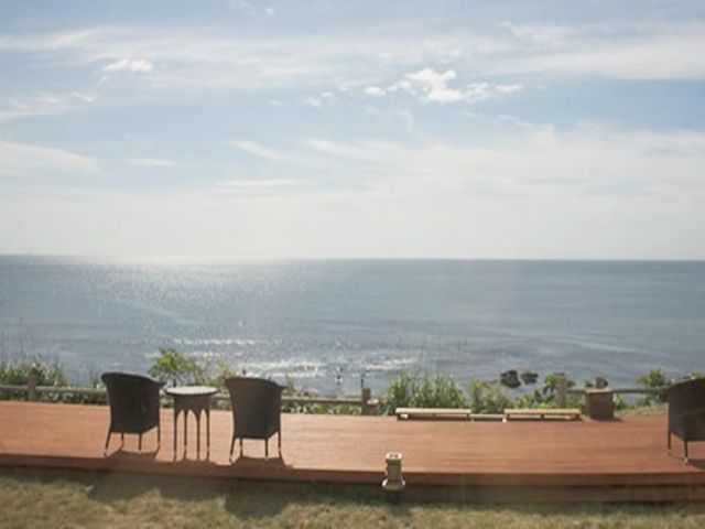 目の前一面に海が広がる大人のリゾートです♪