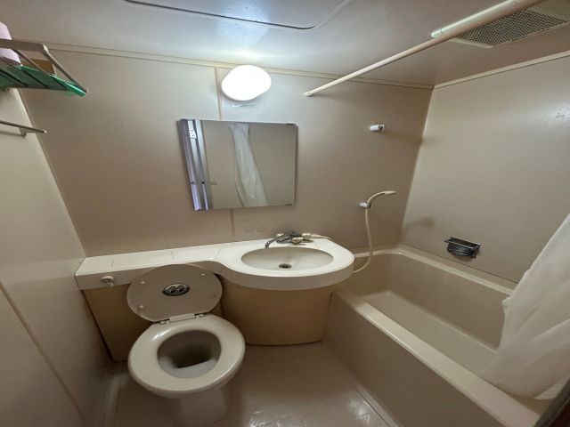 お部屋には水回りが備わっています。