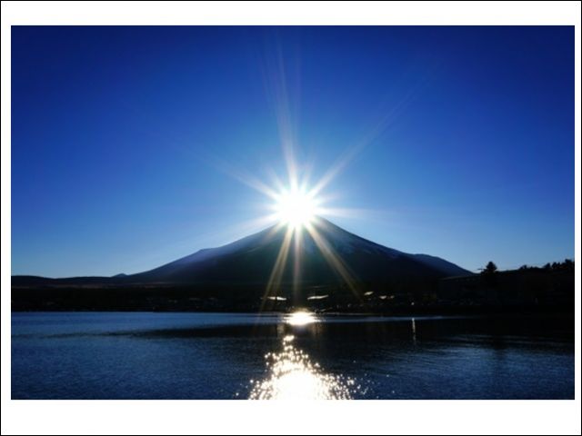 日本のシンボル富士山の近く山中湖のお仕事です