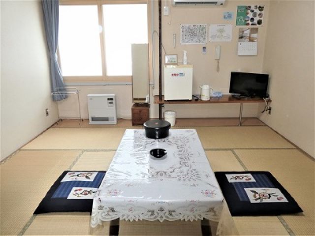 館内の客室利用です