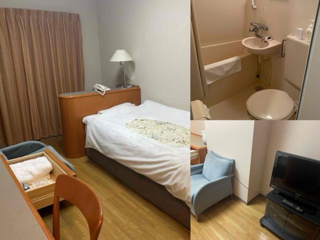 リゾバデビューにもオススメ！
館内寮で生活しやすい！部屋内に風呂トイレ付です。