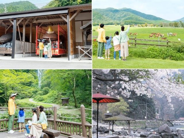 少し足を伸ばせば大自然を満喫できます♪