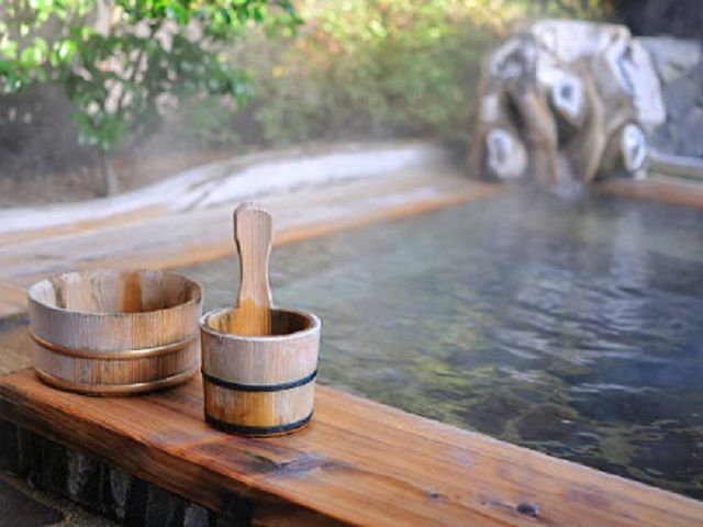 温泉も入浴可能！