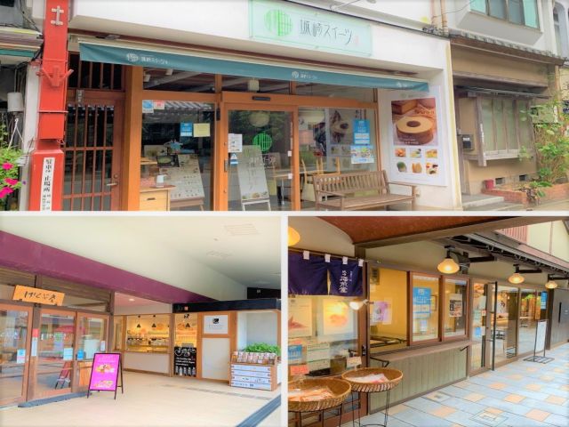 美味しい食事床、カフェもたくさん♪