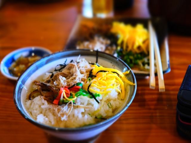 奄美大島と言えば鶏飯。優しい味がします。