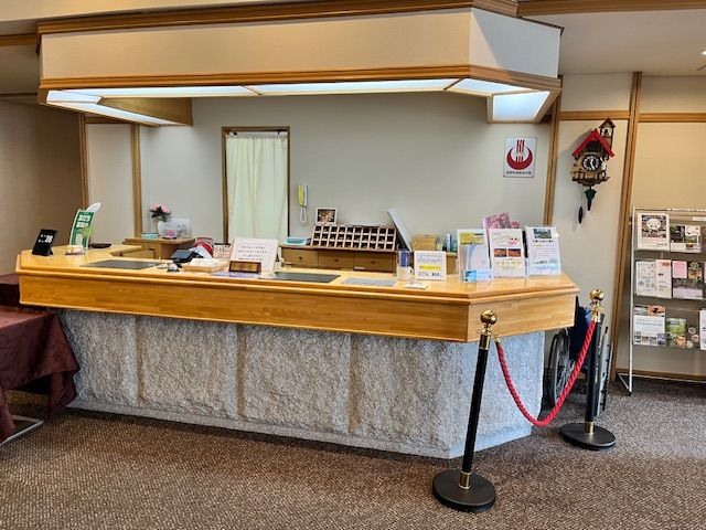 実際に働いていただくフロントです！