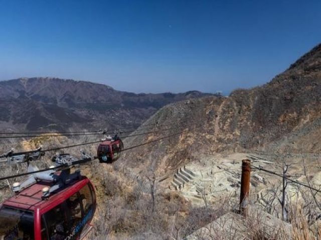 絶景のロープウェイ！