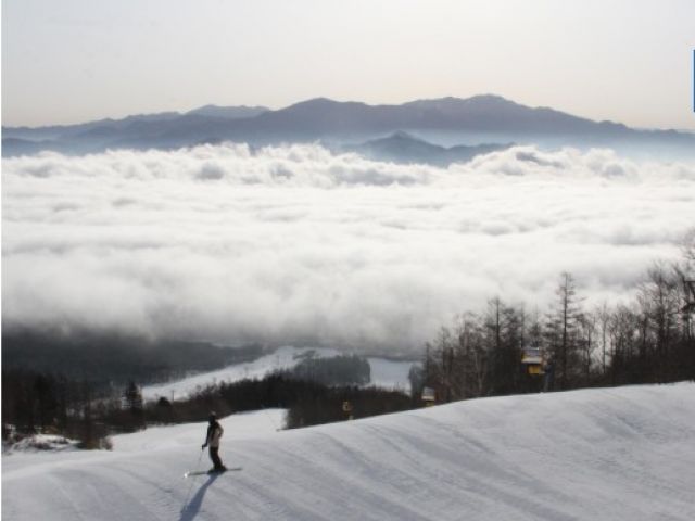 リフト券無料！晴天率も高いエリアです！