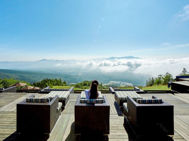 八ヶ岳ブルー☆綺麗な景色を眺めながらお仕事が出来ます！