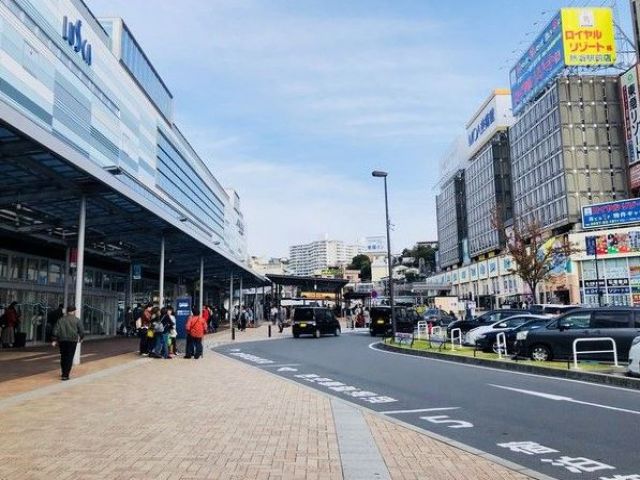 駅前はなんでもありますよ！