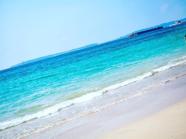 周辺は海に囲まれています♪