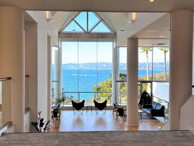 海が見える施設でのお仕事