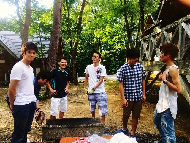 職場近くは自然が多い場所ですがみんなで仲良く過ごしましょう！