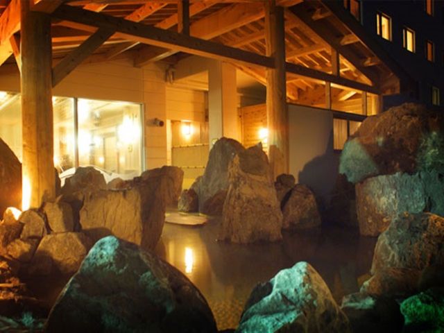 仕事終わりに大浴場で疲労回復♪