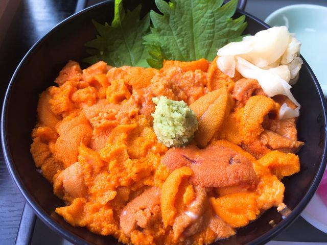 礼文島の旬の幸、「うに」！