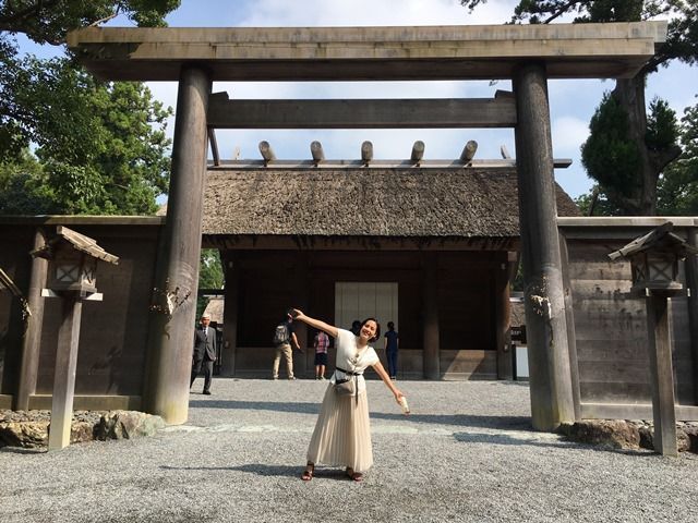 休みの日は伊勢神宮へ！