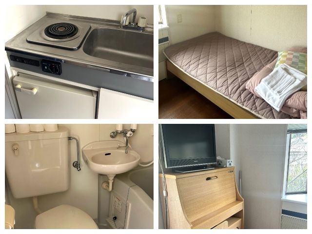 【寮写真】大人気の完全個室寮です。設備も整っているので生活に困ることはありません！