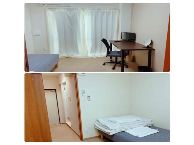 寮は個室となります