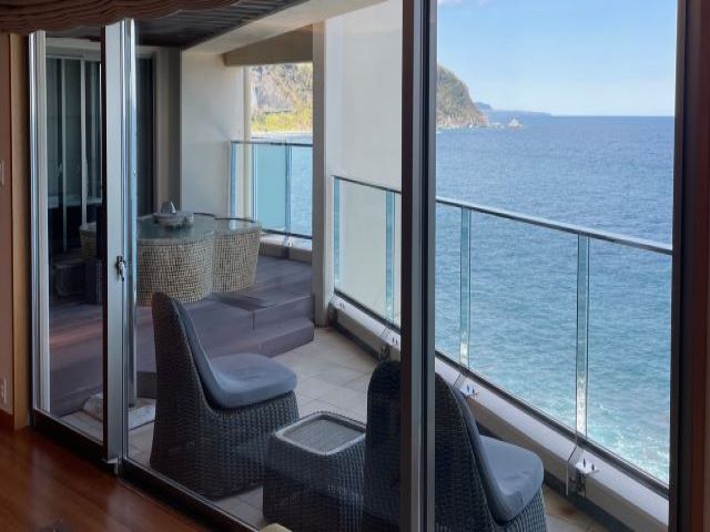 客室から見える海は絶景です！！