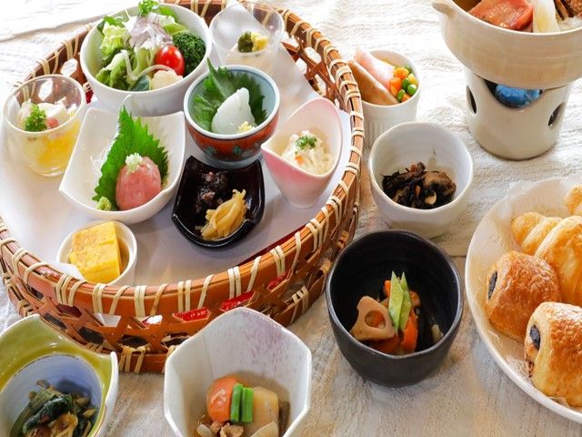 朝食バイキング！食べられちゃうかも！！