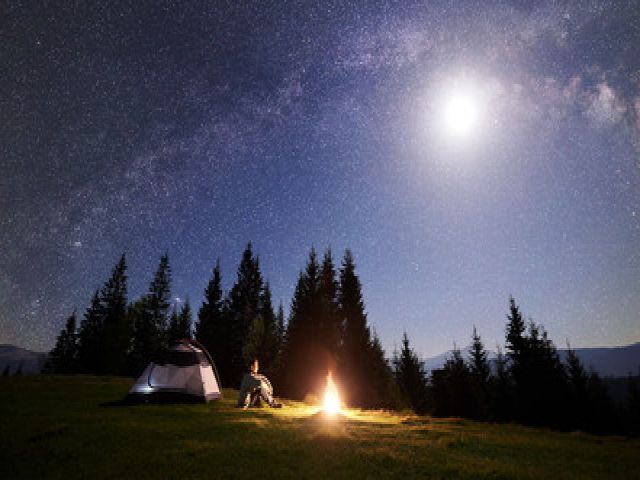 北軽井沢の夜は満天の星空が見えます！