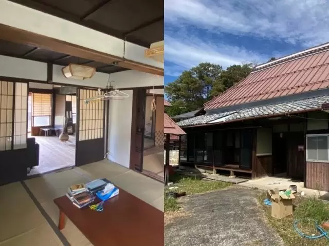 【寮写真】自然の姿は毎日異なります。夜はきれいな星空が見れます！