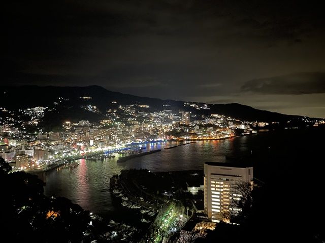 夜景もとても綺麗です