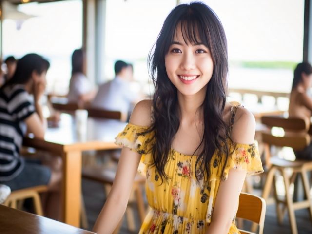 海の見えるレストランが職場です！