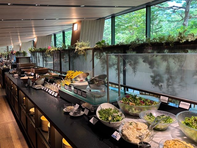 彩り豊かなビュッフェ♪