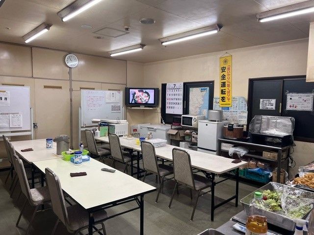 しっかり食堂完備！しっかりとした食事がいただけます