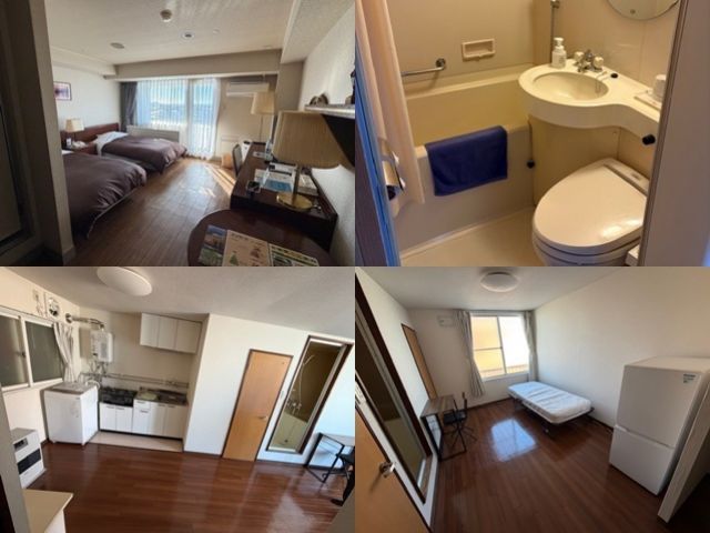 客室寮、社員寮の様子です♪